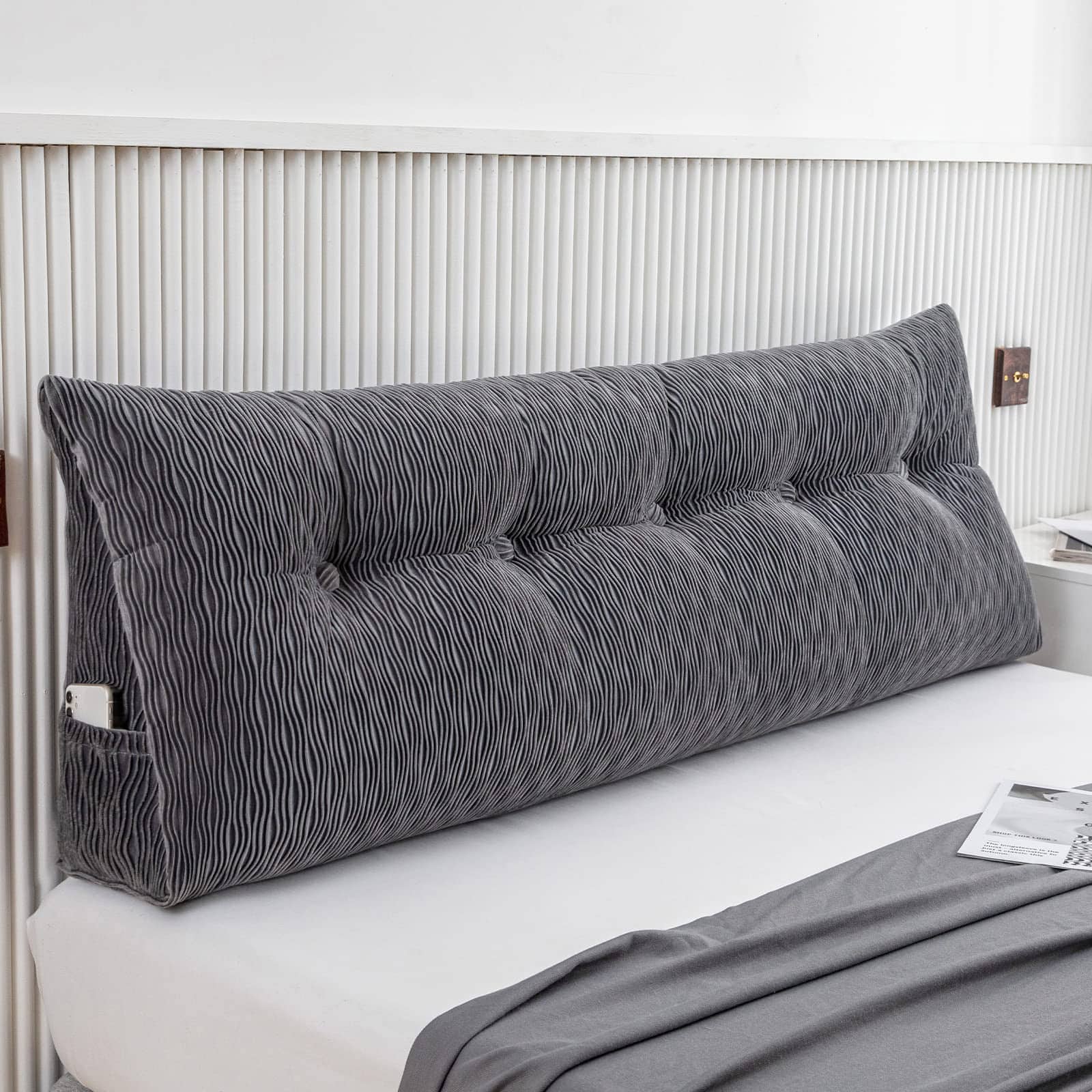 Almohada Grande para Cabecera Turnextte Queen, Almohada de