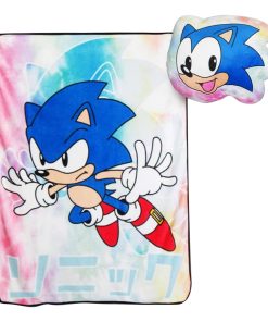 Manta de Felpa y Almohada Sonic The Hedgehog de JUST FUNKY