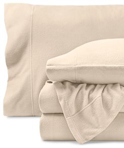 Juego de sábanas de franela extragruesa Bare Home Super