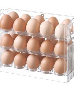 Organizador de huevos para refrigerador, Caja de