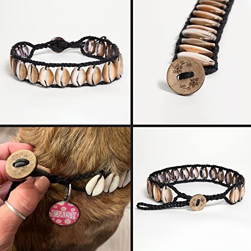 Collar de Perro de Conchas Hecho a Mano, Original de Lujo - Imagen 5