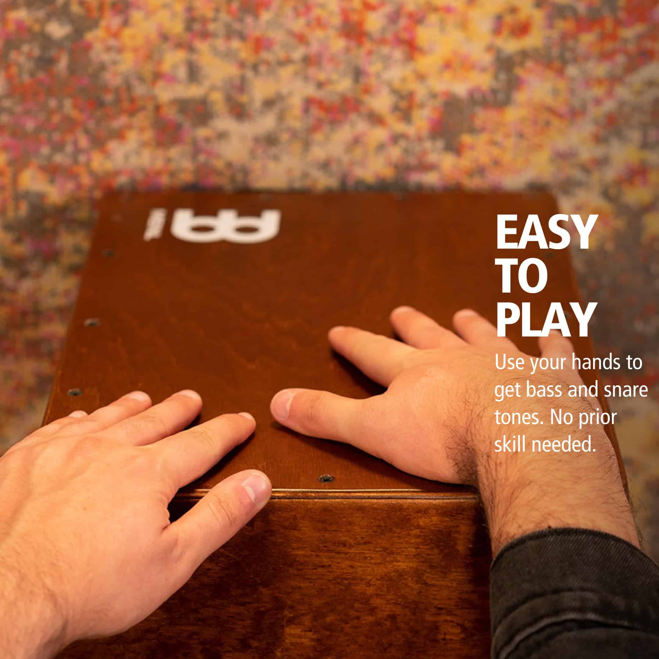 Meinl Percussion Jam Cajon Box Drum con Sordina de Bajo y - Imagen 5