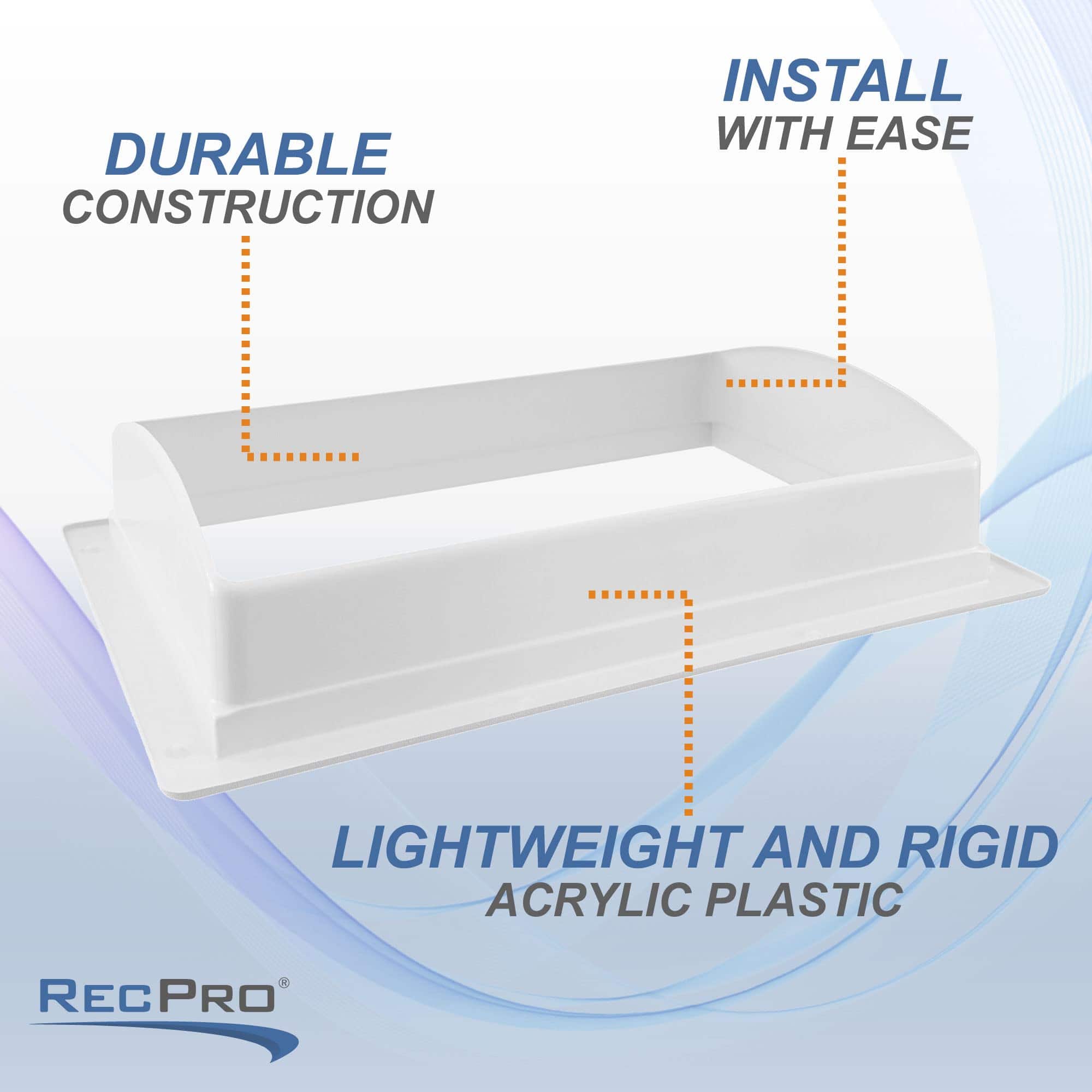 RecPro RV Skylight Inner Garnish para Claraboya Rectangular - Imagen 5