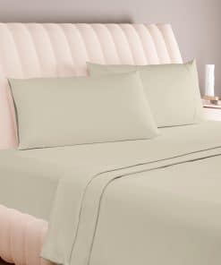 Juego de sábanas Carressa Linen 100% algodón egipcio -