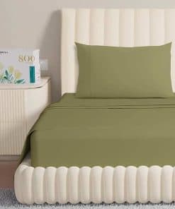 Sabanas de Algodón Egipcio Carressa Linen para Cama