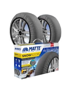Bizymo Auto Snow Socks for Tires, Tracción de Nieve de