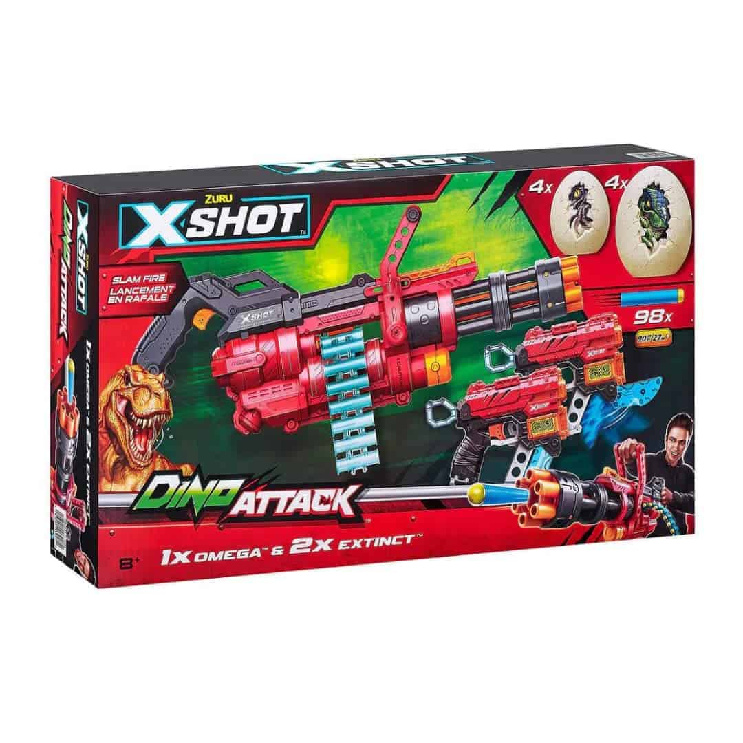 ZURU X-Shot Dino Attack Dino Battle Pack (1 Omega, 2