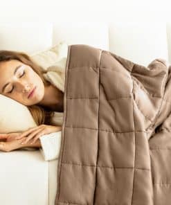 Mantas Ponderadas de Algodón Luna Luxe para -Camel