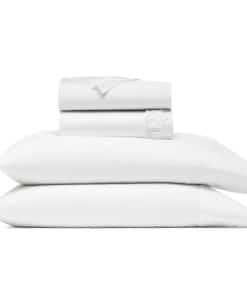 Juego de sábanas de percal BOLL & BRANCH - Twin XL, Blanco