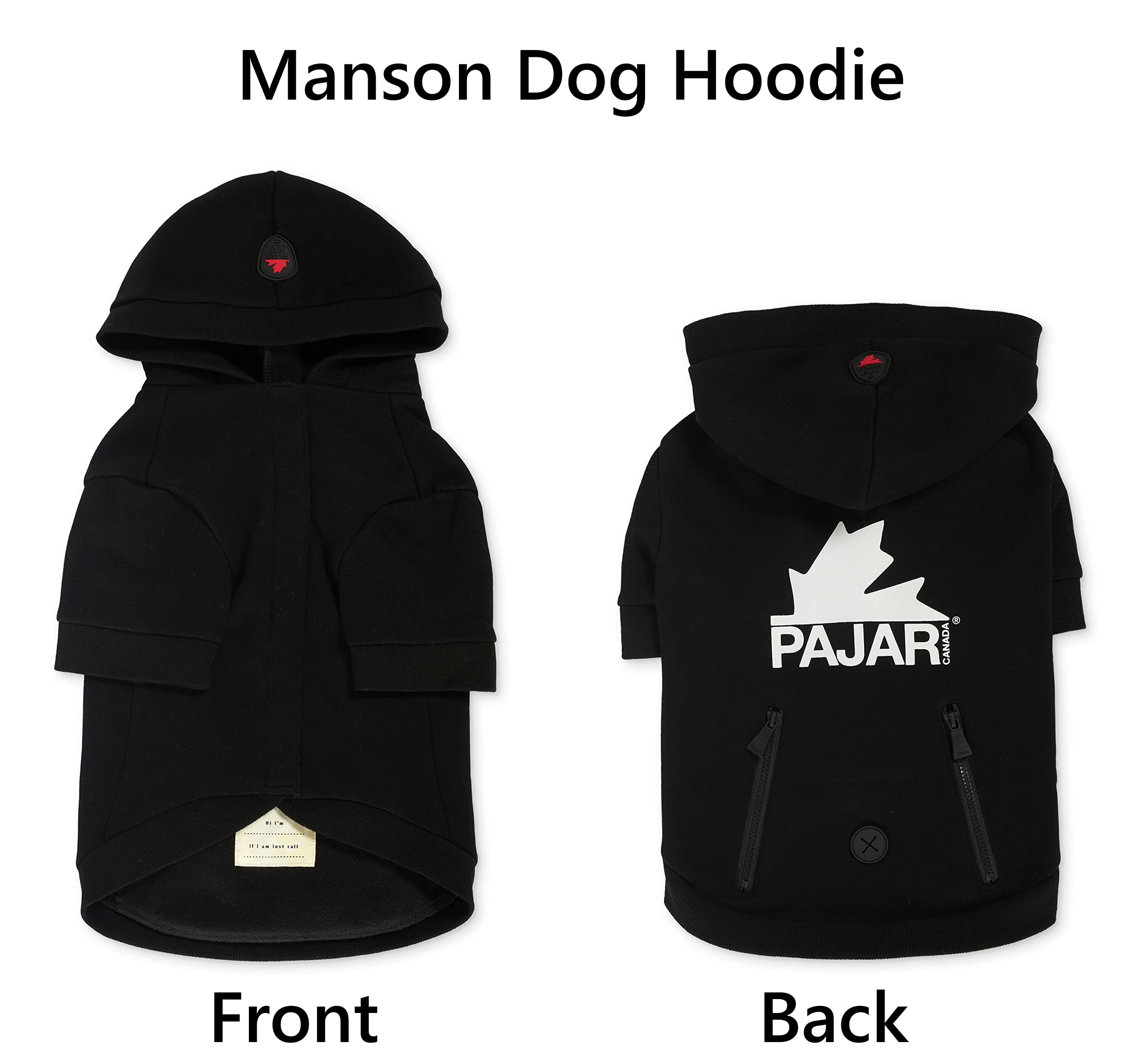 Sudadera con capucha para perros Pajar Pup Manson para - Imagen 4