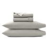Juego de sábanas de percal BOLL & BRANCH - Queen, Pewter -