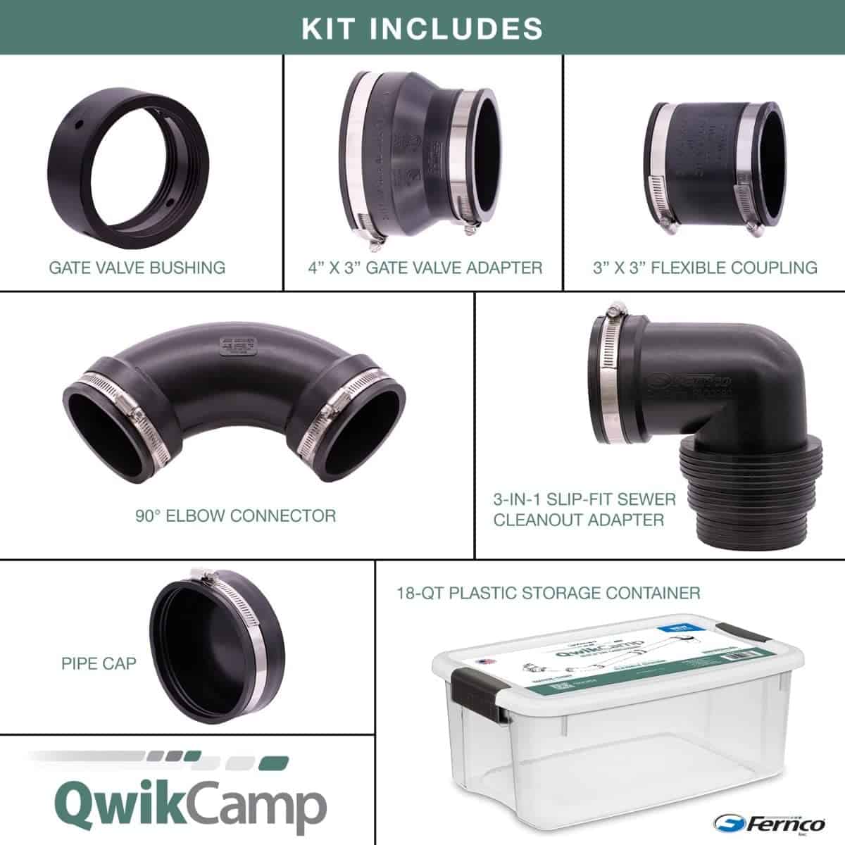 Kit de Conexión de Sistema de Plomería de Desechos de - Imagen 6