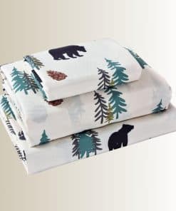 Juego de sábanas y fundas de almohada decorativas ultra