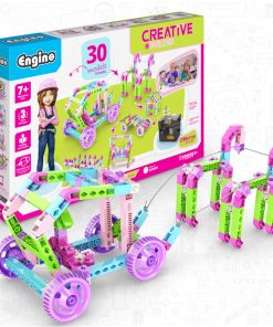 Engino- Juego de Construcción STEM para Niñas, 30 Modelos
