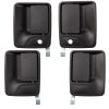 Conjunto de 4 manijas de puerta exteriores de reemplazo