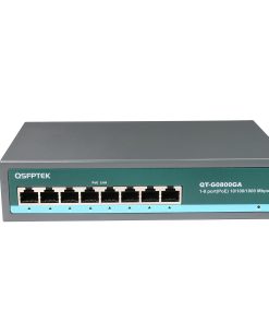 Switch POE de 8 Puertos Full Giga, Switch Ethernet Gigabit