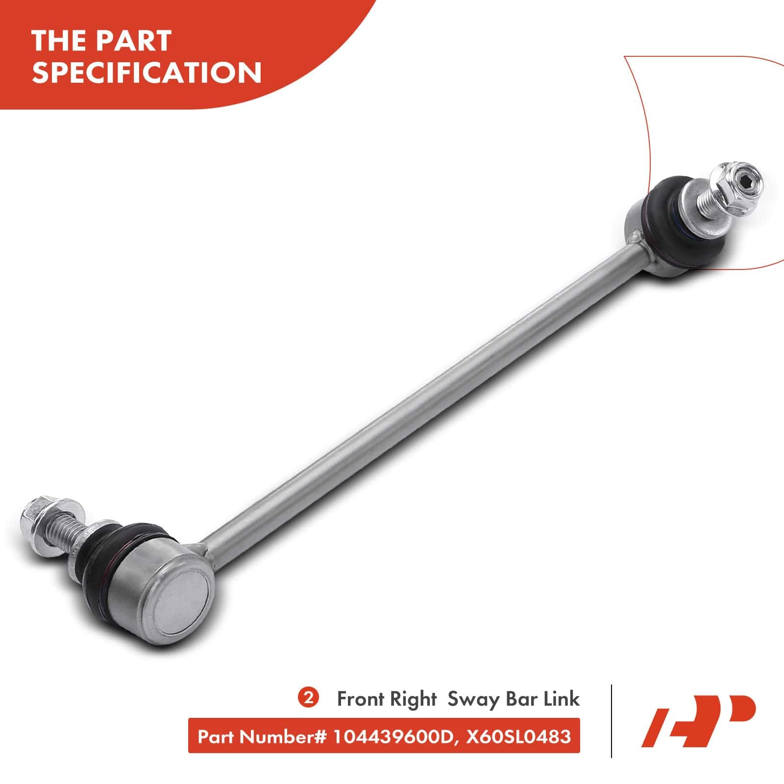 Conjunto Premium de 6, Barra de Enlace de Estabilizadora - Imagen 6