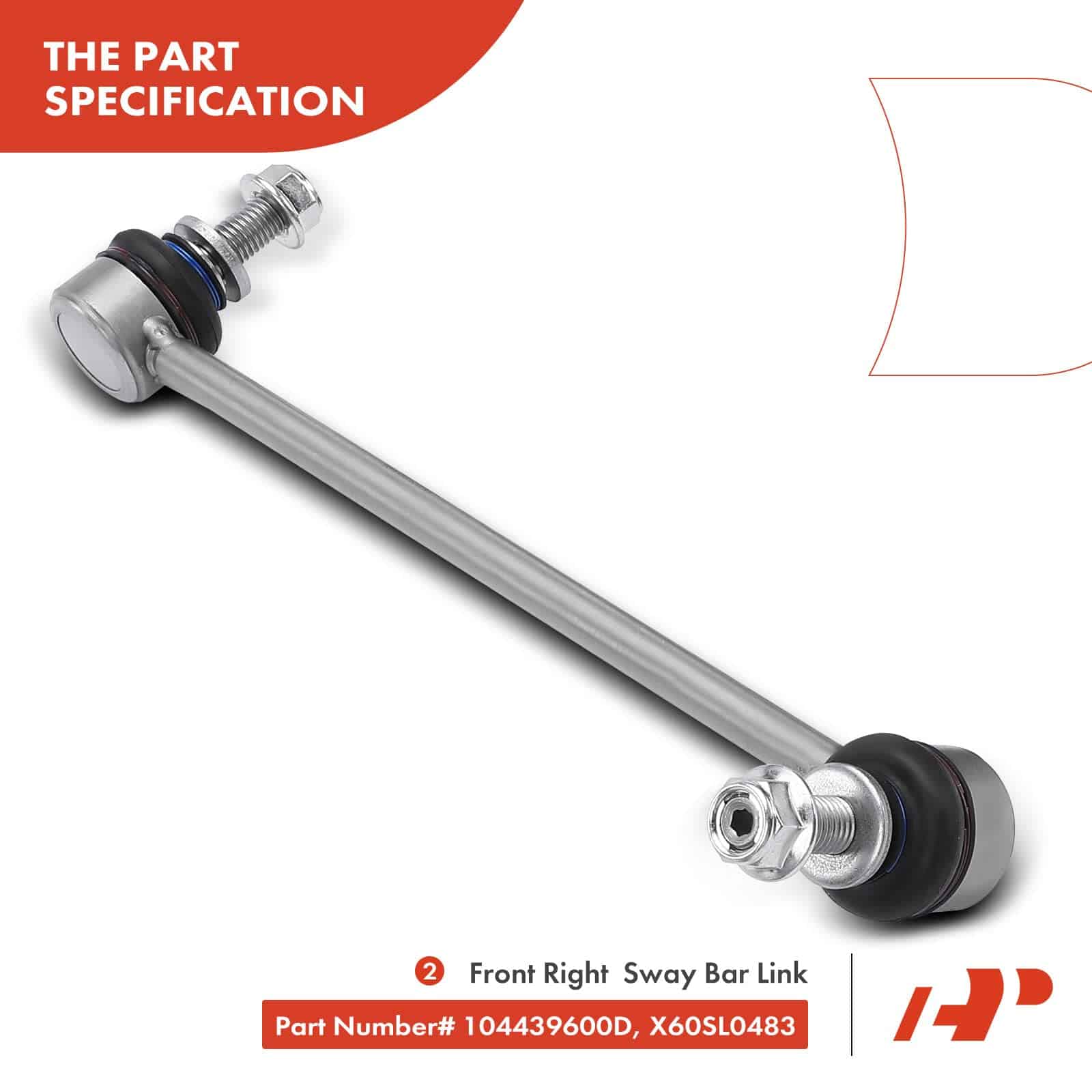 Conjunto Premium de 6, Barra de Enlace de Estabilizadora - Imagen 7