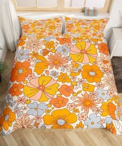 Funda de Edredón Erosebridal Hippie Flower Groovy