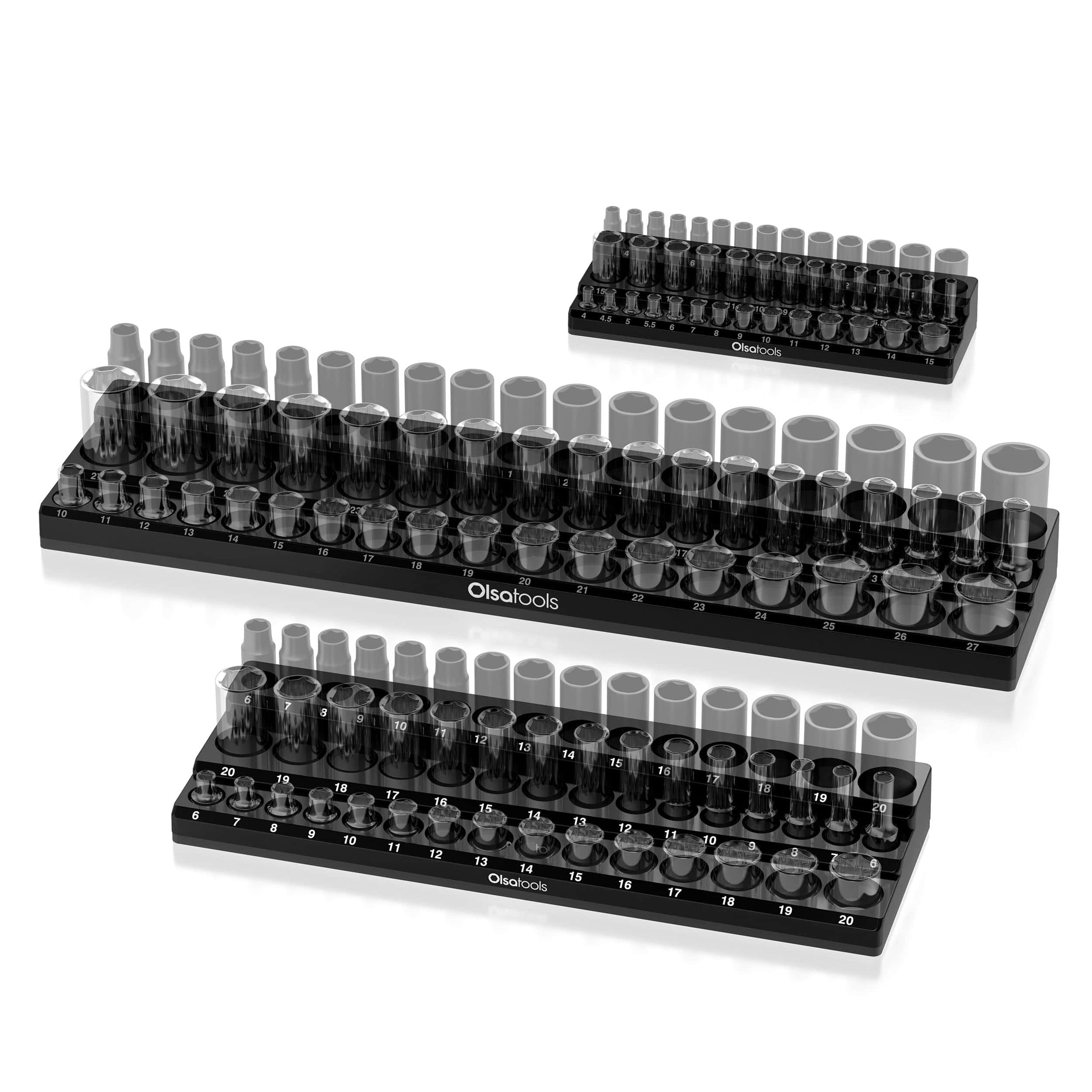 Organizador de enchufes magnéticos Olsa Tools | Juego de 3