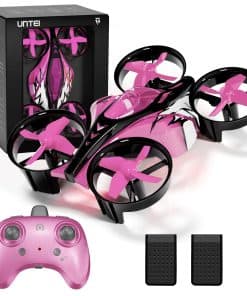 UNTEI 2 En 1 Mini Drones para Niños Drone Control Remoto