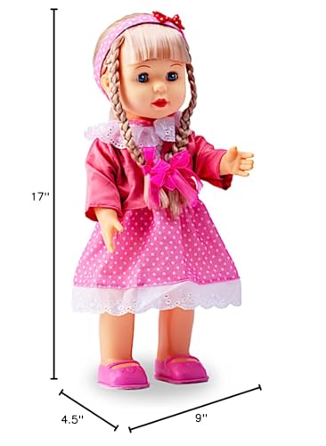 Muñeca Interactiva POCO DIVO de 17" de Vinilo Controlada - Imagen 7