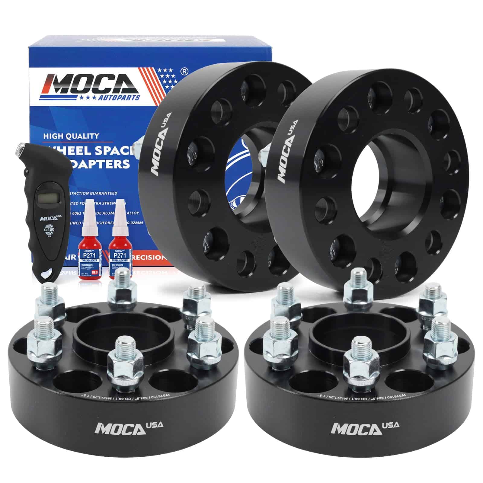 Espaciadores de Rueda MOCA 6x4.5 a 6x4.5 Compatible con