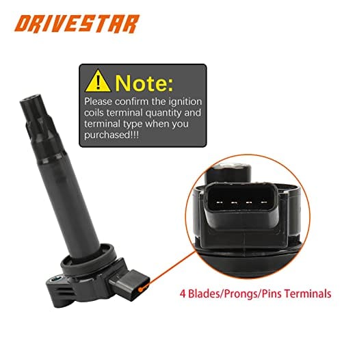 Paquete de Bobina de Encendido DRIVESTAR para Toyota Lexus - Imagen 4