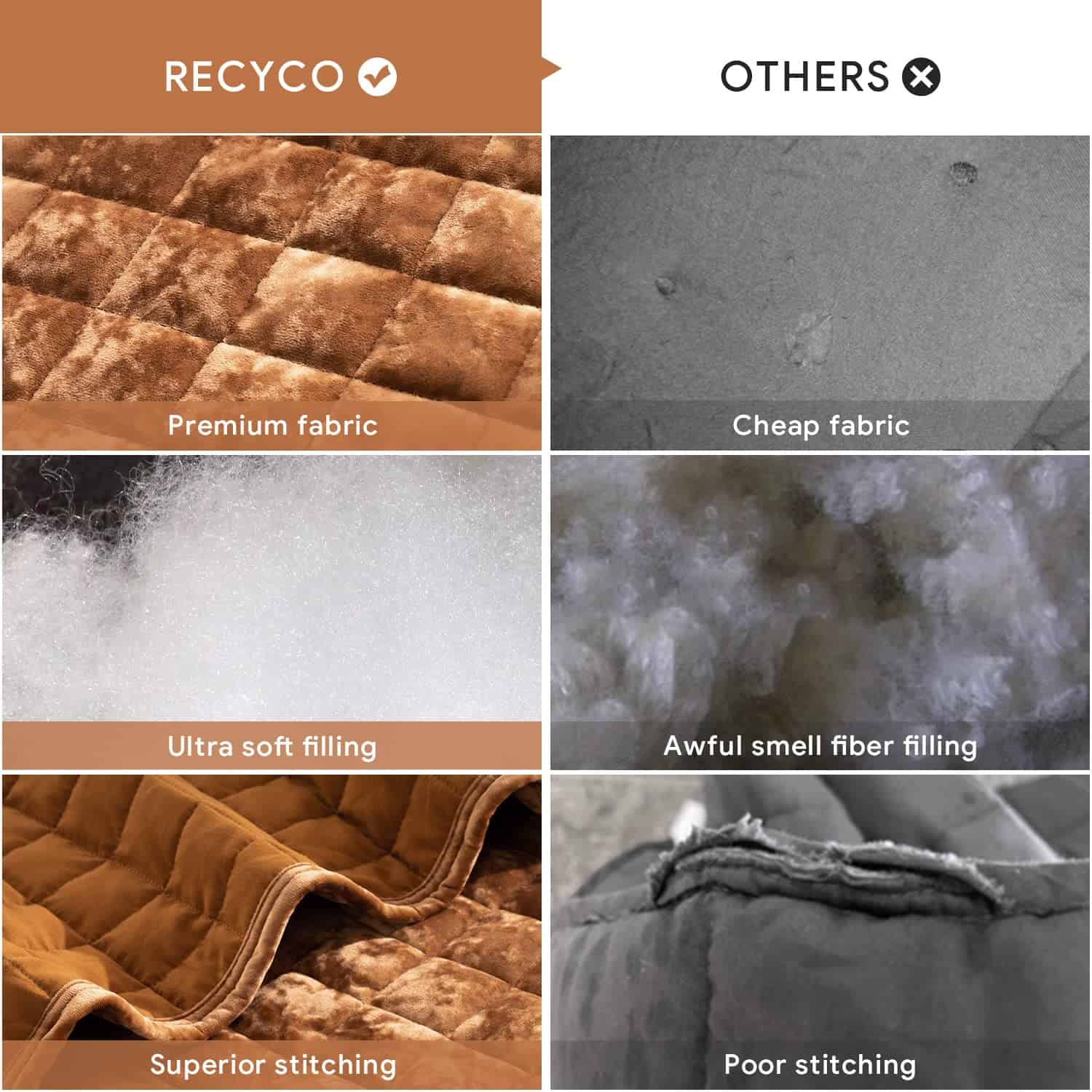 Juego de Edredón de Terciopelo de Lujo RECYCO Tamaño King, - Imagen 9