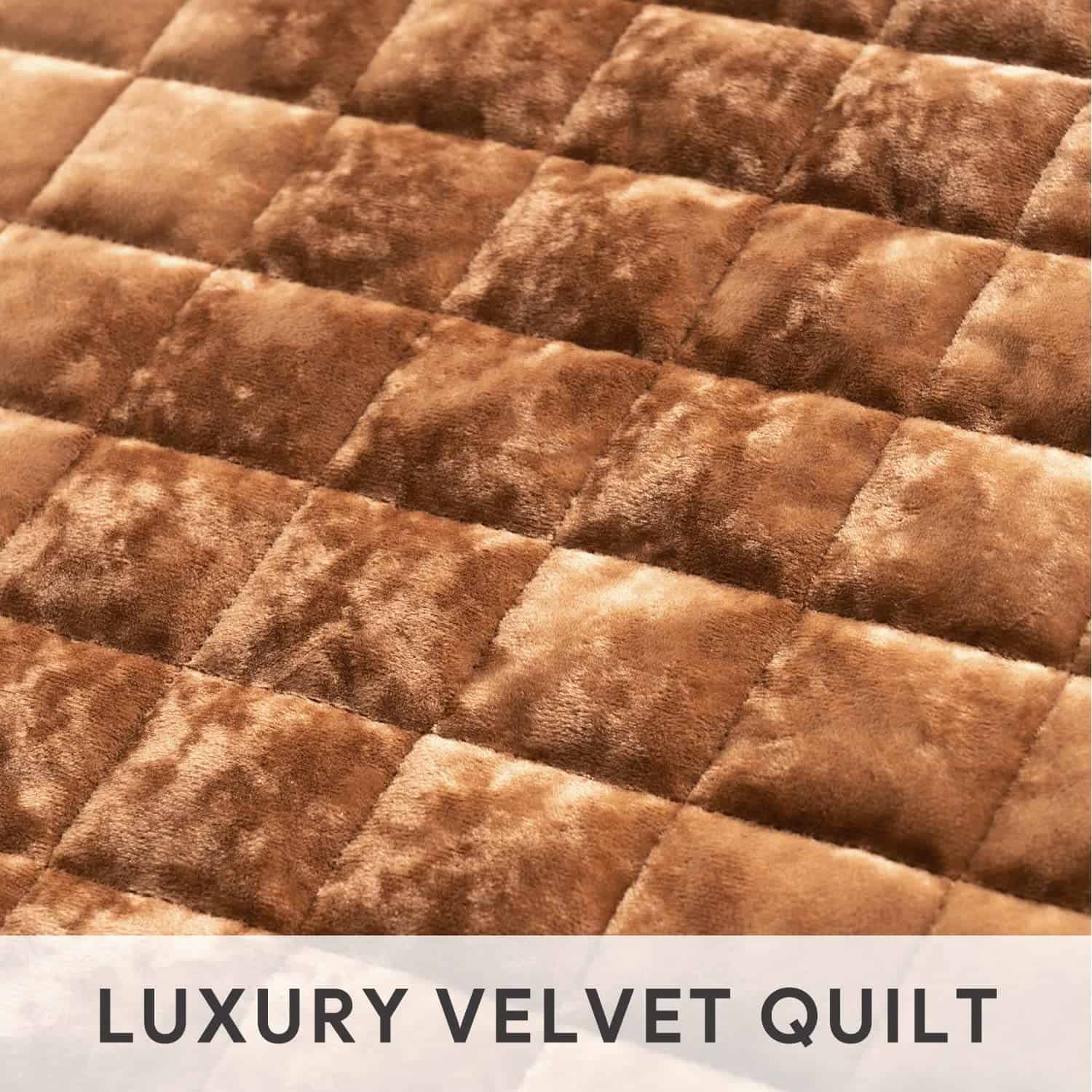 Juego de Edredón de Terciopelo de Lujo RECYCO Tamaño King, - Imagen 5