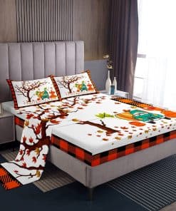 Juego de sábanas con duendes de Erosebridal para cama