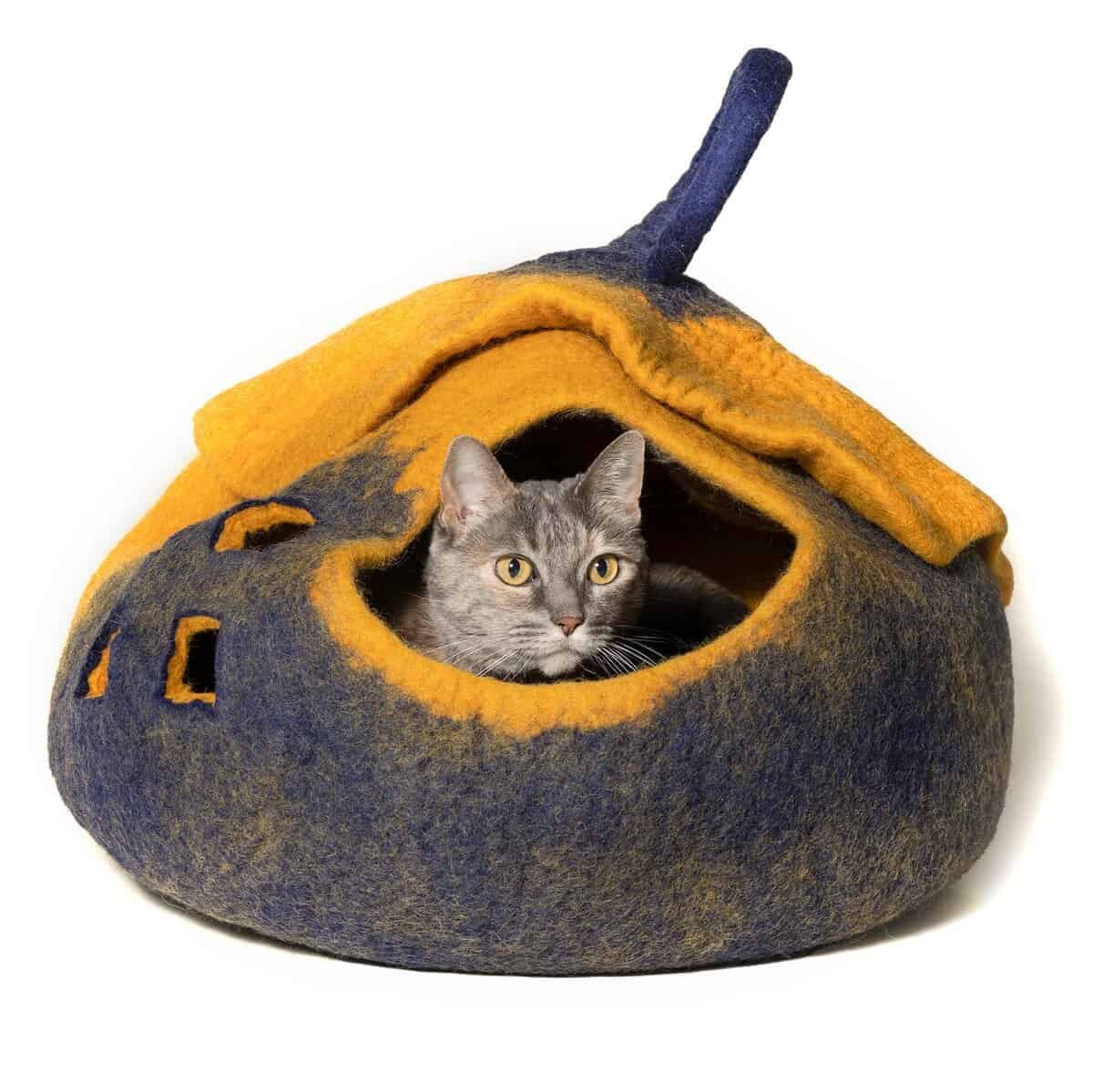 Cama para Gatos Reefelt Felt Cat Cave - Cama Premium Hecha