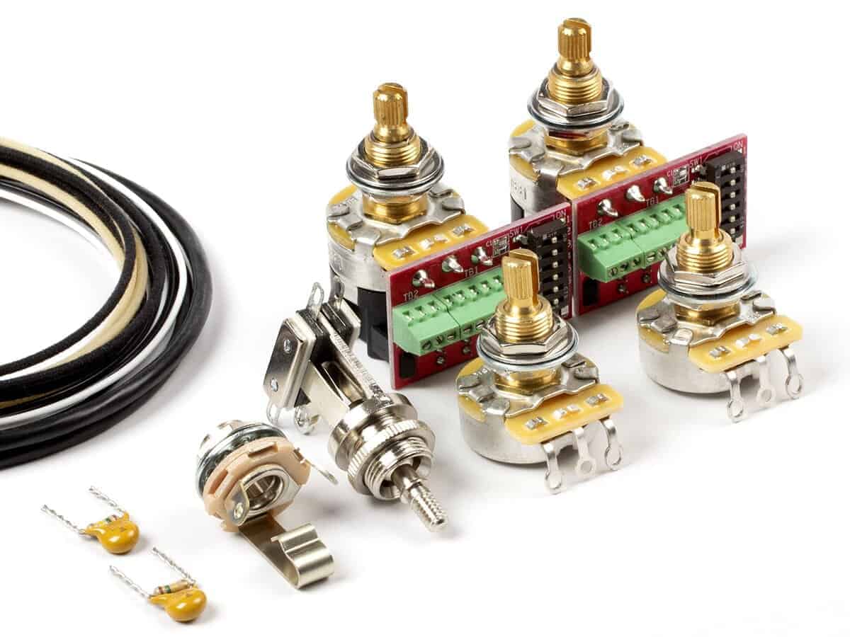 Kit de Cableado Les Paul, PP02 Push/Pull Pots Sin