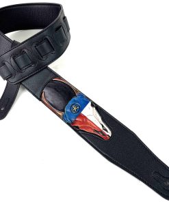 Correa de Guitarra Walker & Williams CVG-19 Negro Hecha a