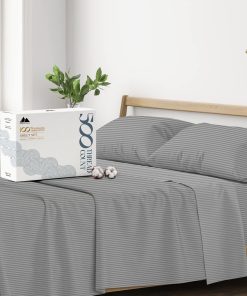 Juego de sábanas 100% algodón Mayfair Linen Split King para