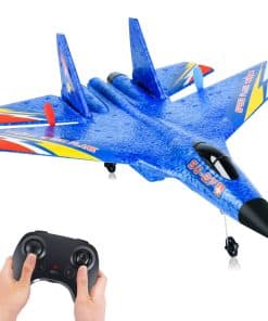 Avión RC Azul OUSEXI Viene con 2 Baterías, Avión RC de