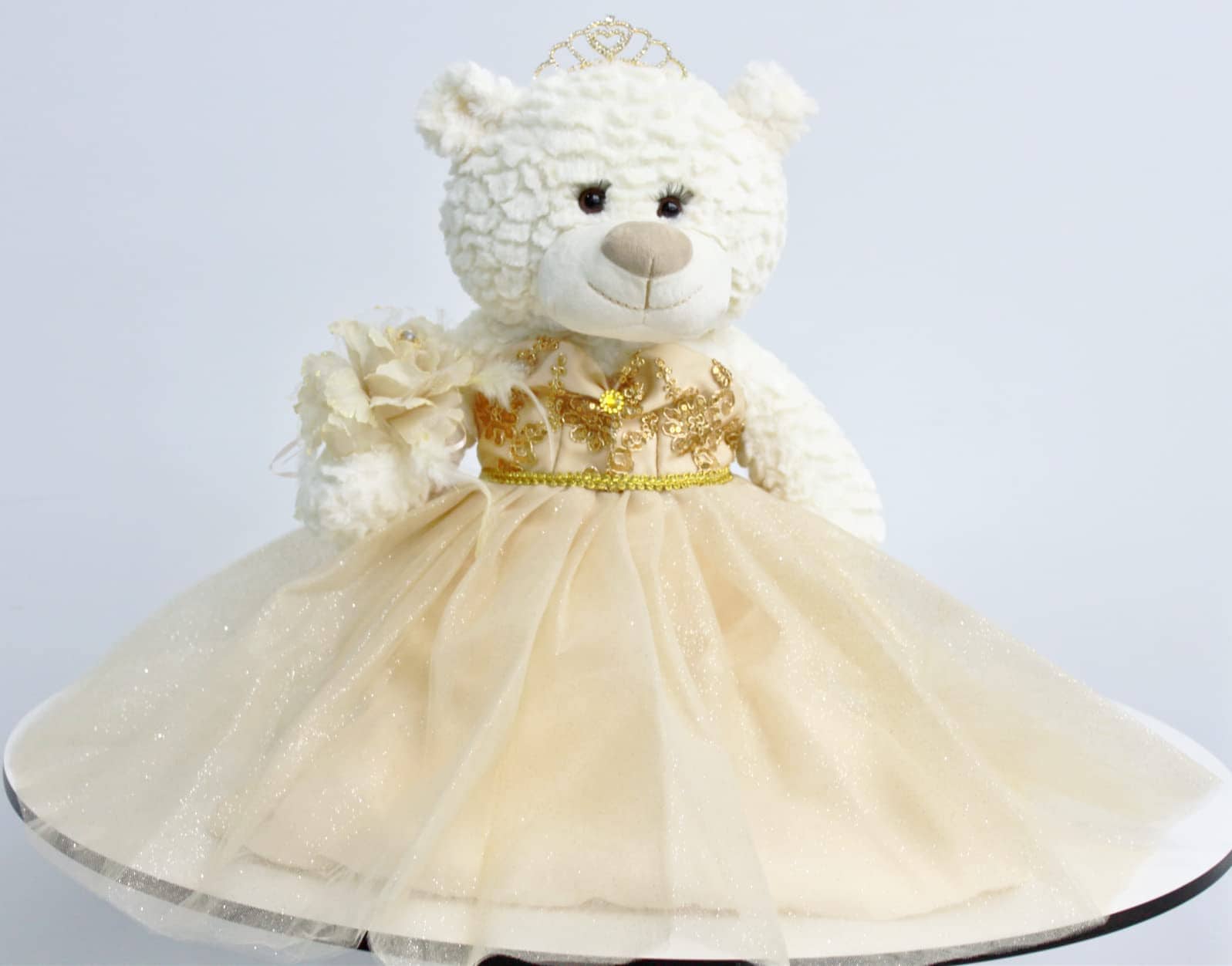 Oso de Peluche Quinceañera de 20" Colección KINNEX DESDE