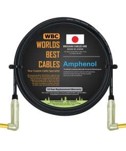 Cable de 2 pies para Pedal, Efectos, Patch, cable de