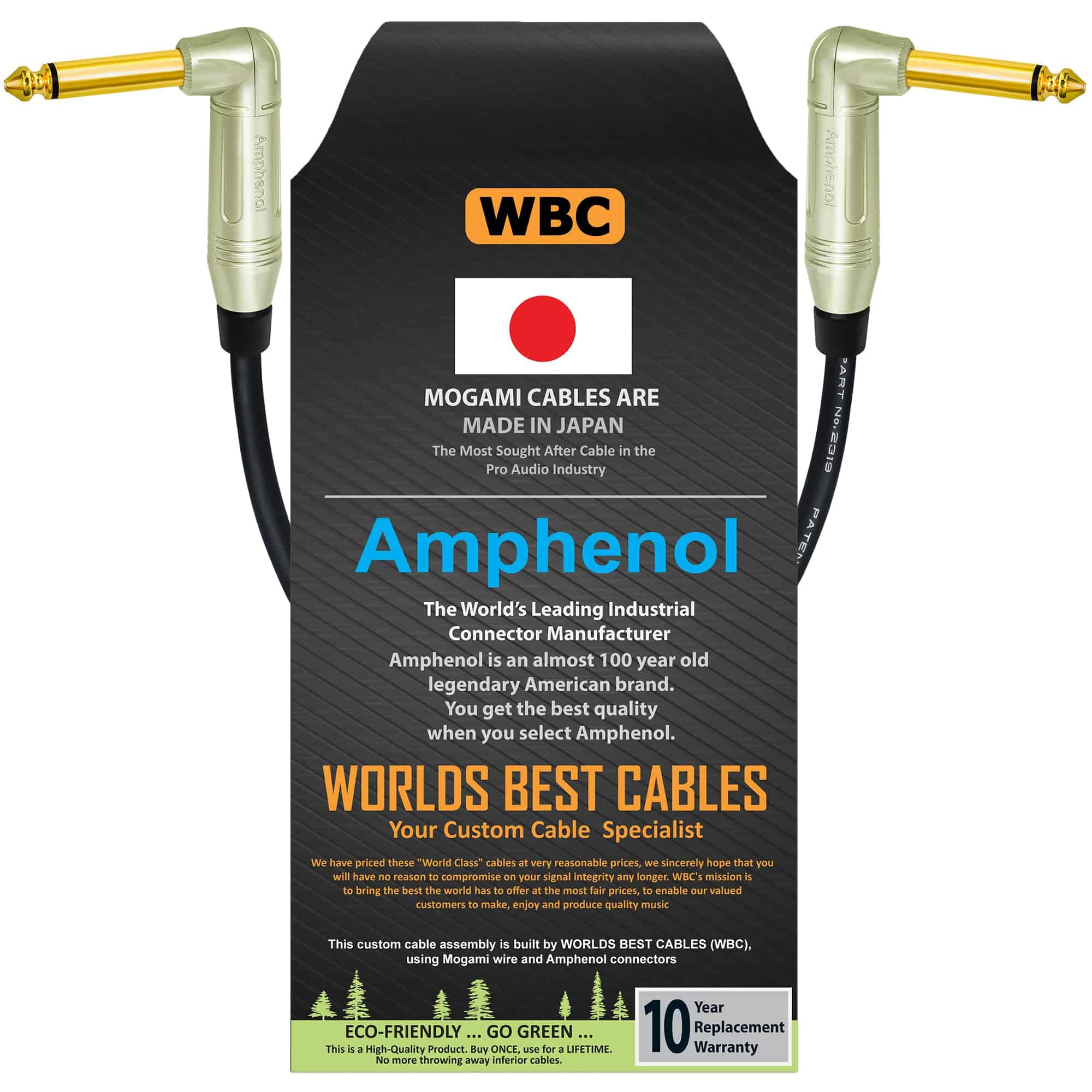 Cable de 12 pulgadas - Pedal, Efectos, -M-RN-AU M