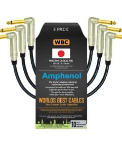 3 Unidades - 30 Pulgadas - Cable de Pedal, Efectos, Patch,