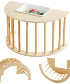 Arco de Escalada 3 en 1 Beright para Niños, Gimnasio de