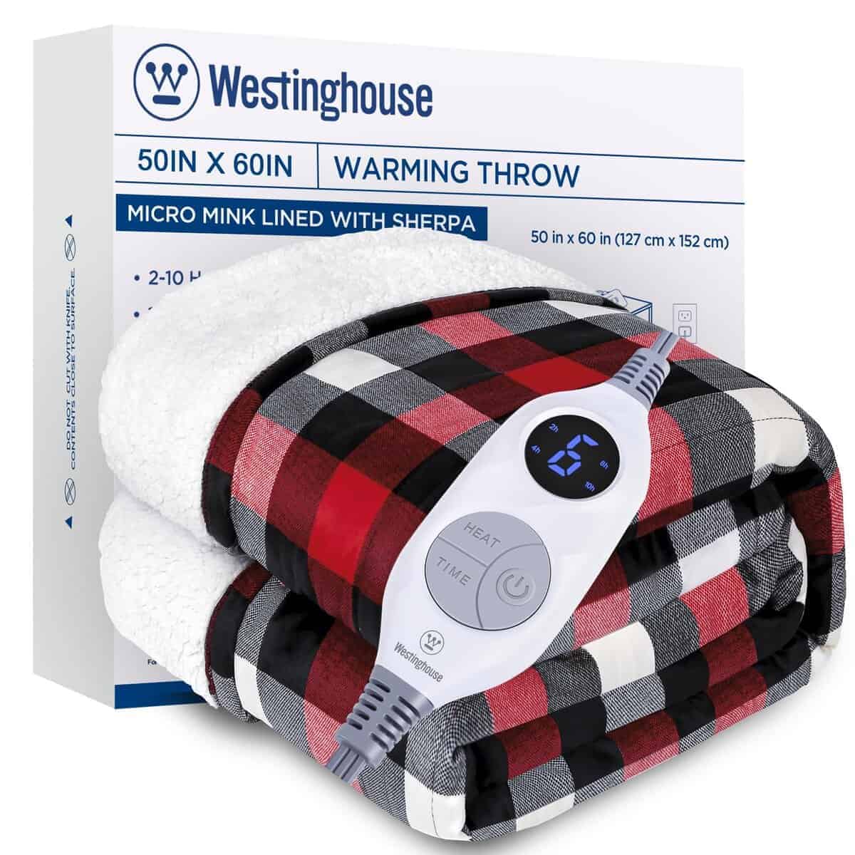 Manta Eléctrica Westinghouse Electric Throw Heated Soft