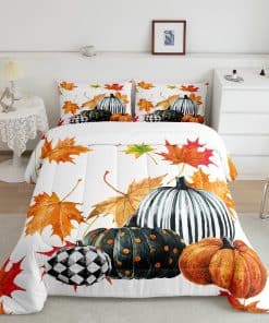 Juego de Edredón Individual de Otoño Temporada de Cosecha