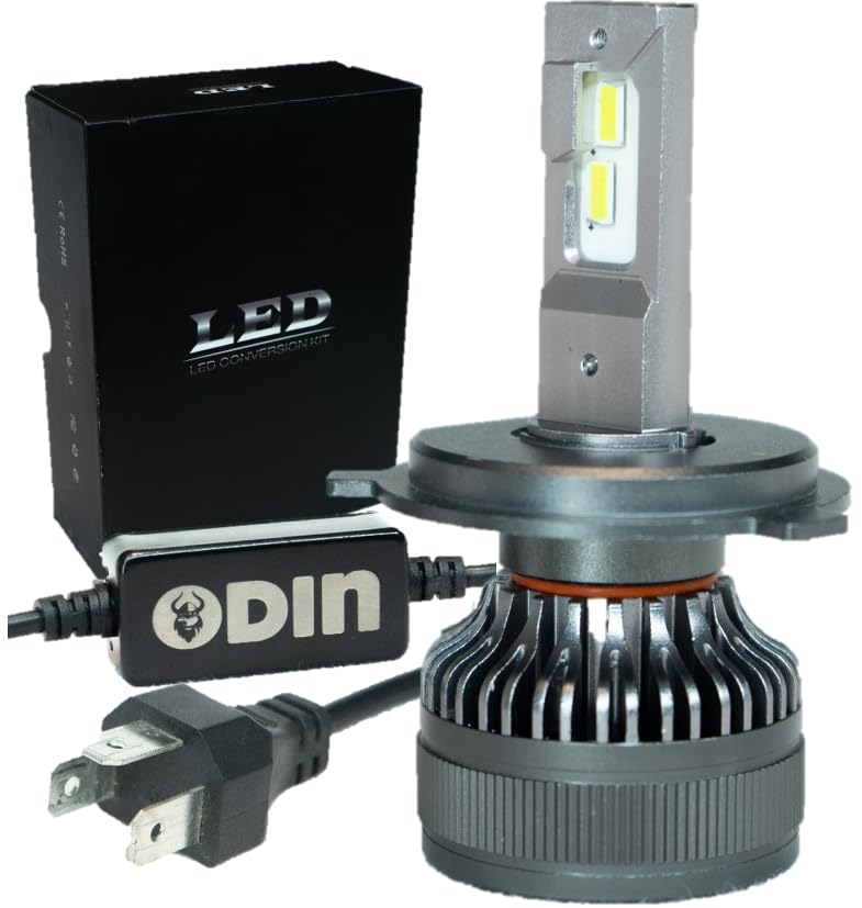 Bombillas LED para faros Odin H4. Luces LED para autos y - Imagen 4