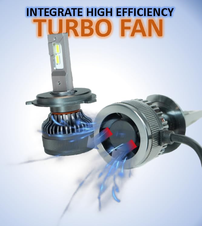 Bombillas LED para faros Odin H4. Luces LED para autos y - Imagen 8