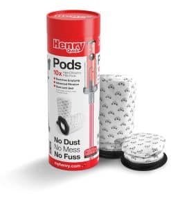 Paquete de 10 bolsas de aspiradora Henry, Blanco