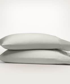 Juego de Fundas de Almohada Boll & Branch -Gris