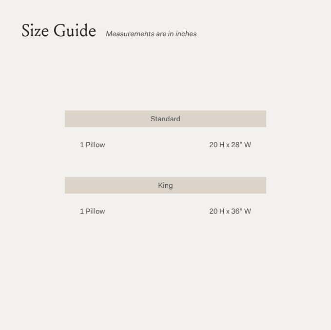 Almohada de cámara de plumón BOLL & BRANCH - Firme, King - - Imagen 7