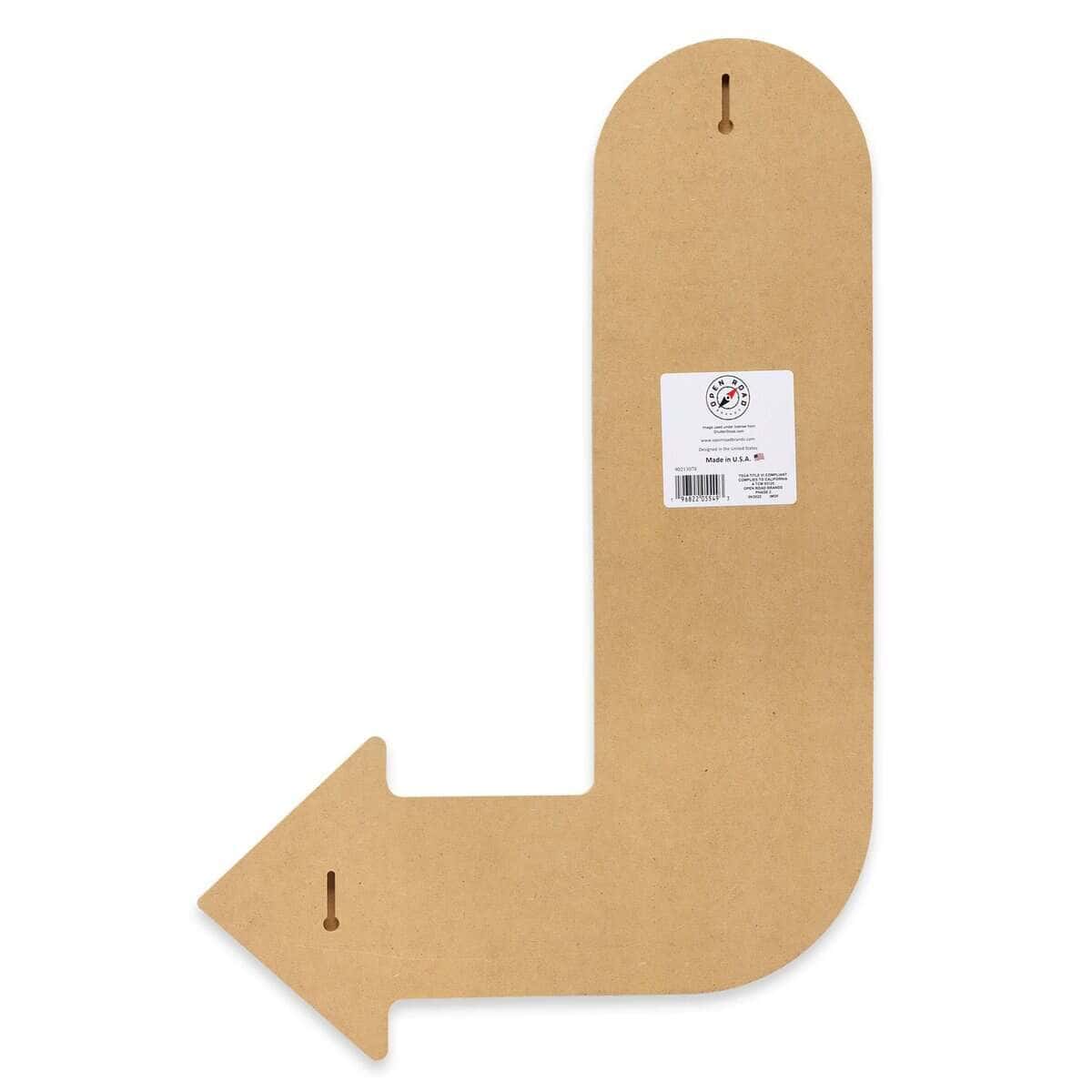 Decoración de Pared de Madera con Flecha de Billar - Señal - Imagen 4