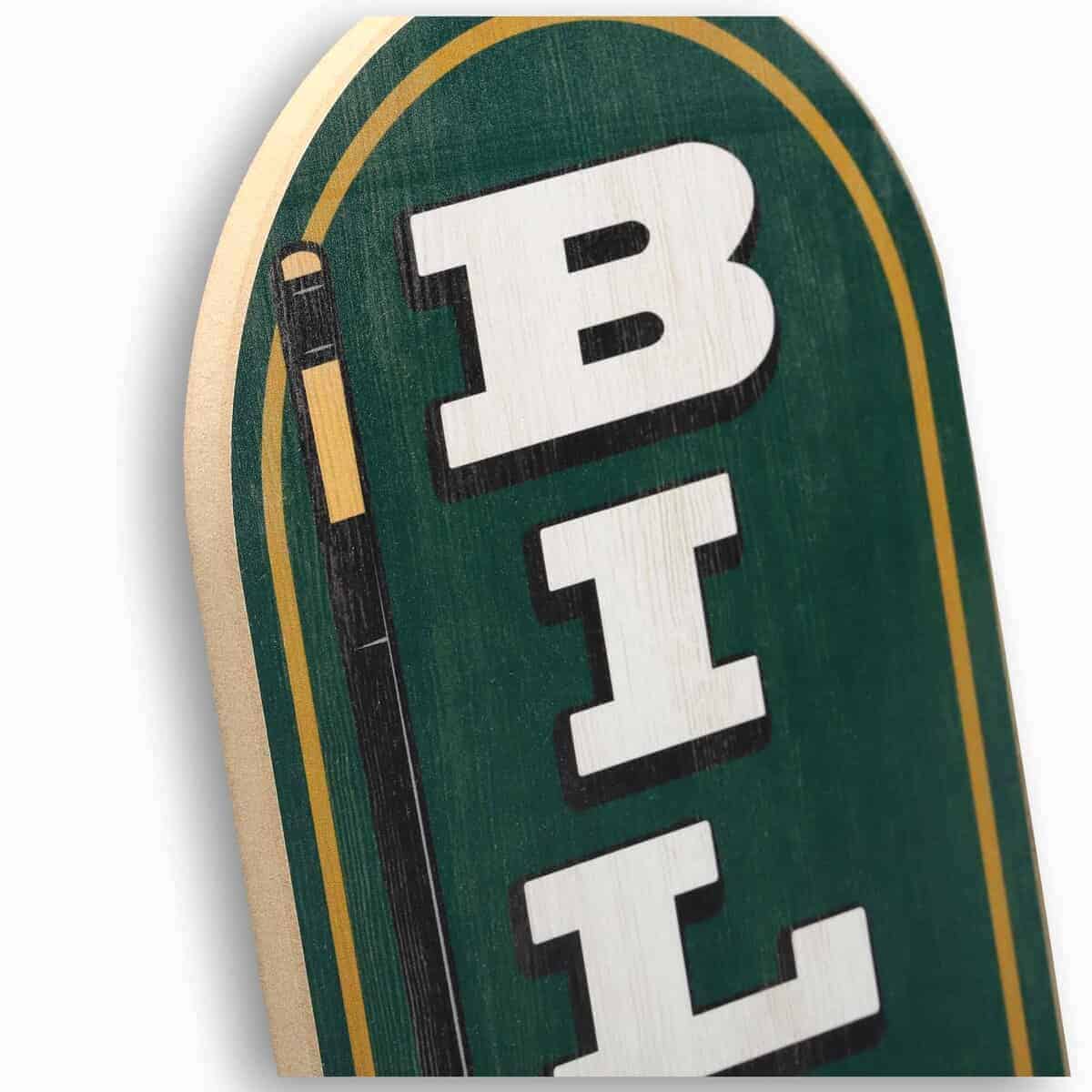 Decoración de Pared de Madera con Flecha de Billar - Señal - Imagen 5